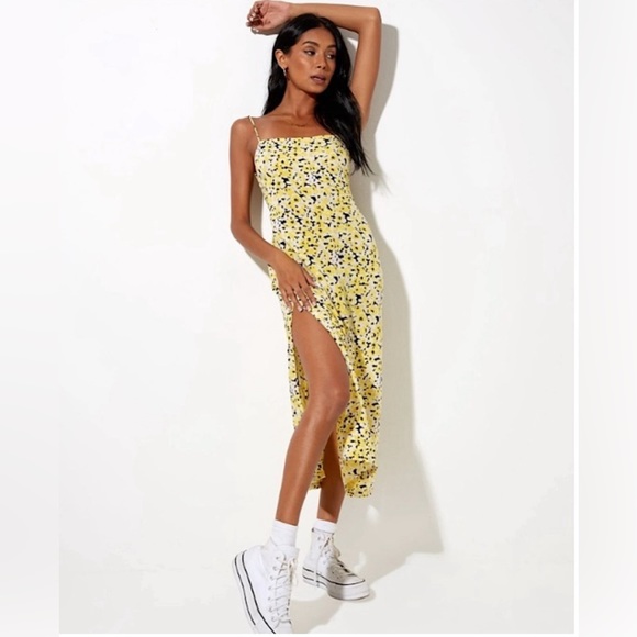 MOTEL ROCKS Nosita dress (sunflower print) - Picture 4 of 4